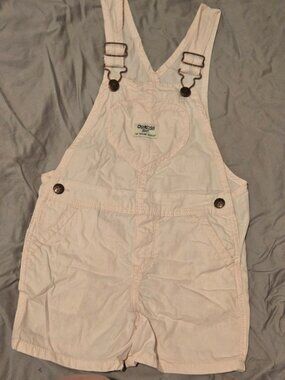 Osh Kosh Girls Pink Overalls Size 5t
